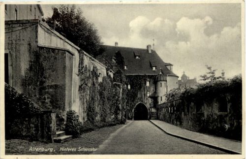 Altenburg, Hinteres Schlosstor
