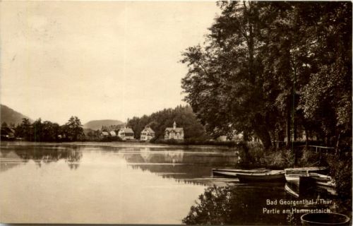 Bad Georgenthal, Partie am Hammerteich