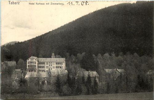Tabarz, Hotel Kurhaus mit Zimmerberg