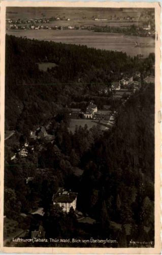 Tabarz, Blick vom Übelbergfelsen