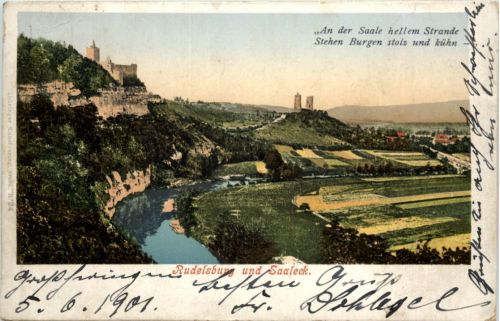Rudelsburg und Saaleck