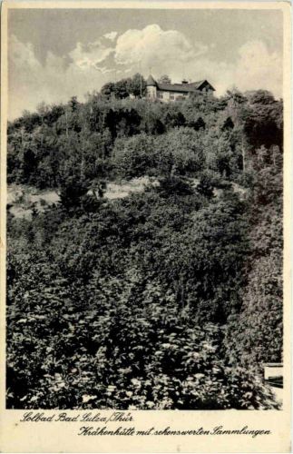 Solbad Bad Sulza/Thür., Krähenhütte mit sehenswerten Sammlungen
