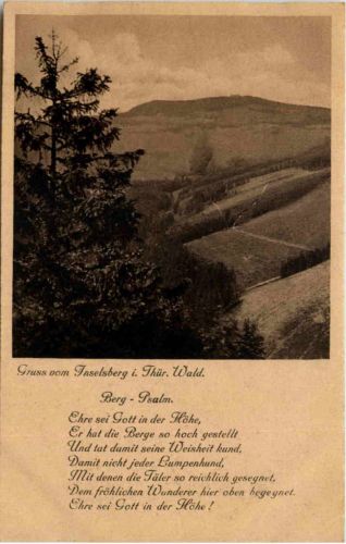 Gruss vom Inselsberg