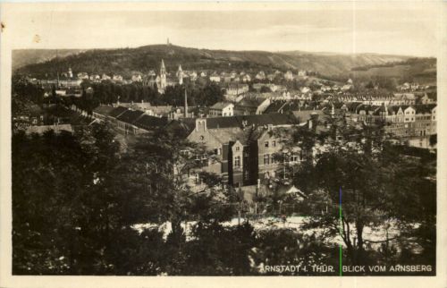 Arnstadt, Blick vom Arnsberg