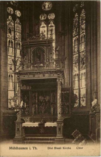 Mühlhausen i.Thür.,Divi Blasii Kirche, Chor