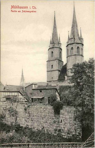 Mühlhausen, Partie am Schiessgraben