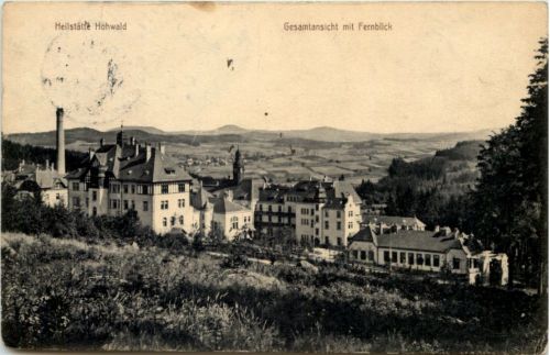 Heilstätte Hohwald, Gesamansicht mit Fernblick