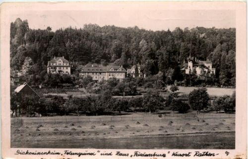 Kurort Rathen/Sächs. Schweiz, Diakonissenheim Felsengrund