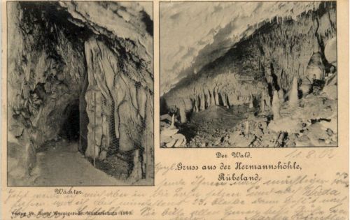 Gruss aus der hermannshöhle Rübeland