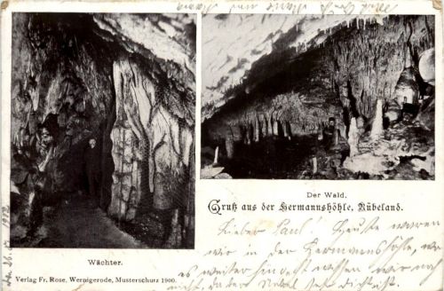 Gruss aus dem Hermannshöhle, Rübeland
