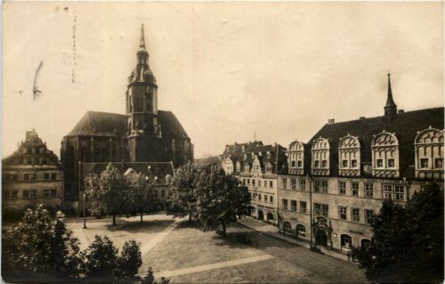 Naumburg, Wenzelkirche mit Rathaus