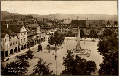 Saalfeld/Saale, Marktplatz