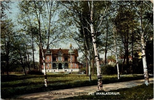 Solbad Sulza, Inhalatorium im Kurpark