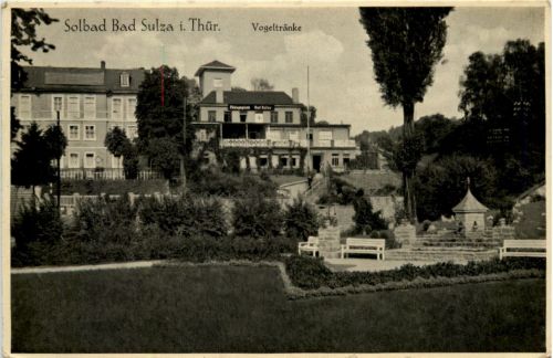 Bad Sulza, Vogeltränke