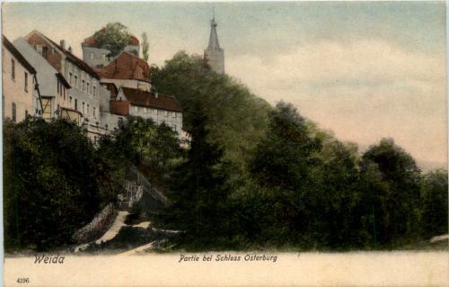 Weida, Partie bei Schloss Osterburg