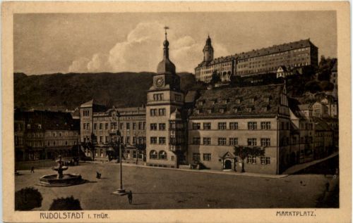 Rudolstadt, Marktplatz