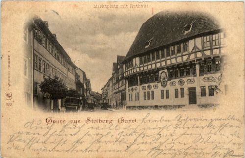 Gruss aus Stolberg i. Harz