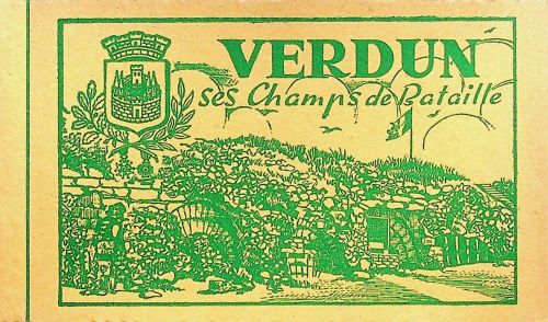 Booklet Verdun ses Champs de Bataille - 18 CPA