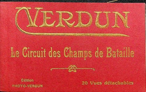 Booklet Verdun - Le Circuit des Champs de Bataille - 20 CPA