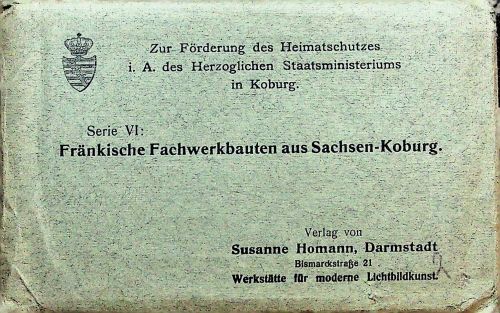 Meeder - Grub am Forst - 12 AK in original Umschlag