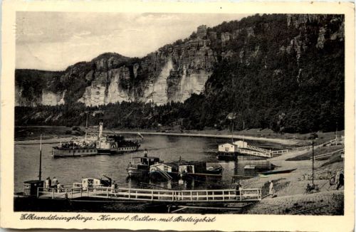 Rathen mit Basteigebiet