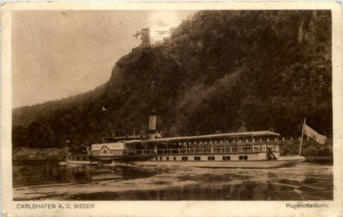 Carlshafen an der Weser, Hugenottenturm
