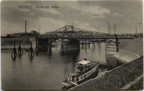 Krefeld, Partie am Hafen