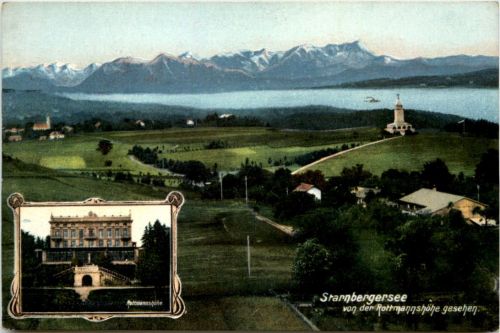 Starnbergersee von der Rottmannshöhe gesehen