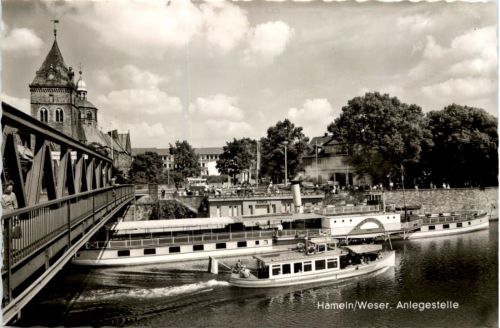 Hameln a d Weser, Anlegestelle