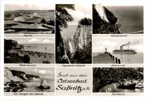 Seebad Sassnitz auf Rügen, div. Bilder