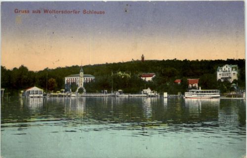 Gruss aus Woltersdorfer Schleuse