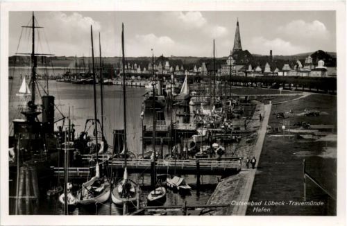 Lübeck, - Travemünde, Hafen