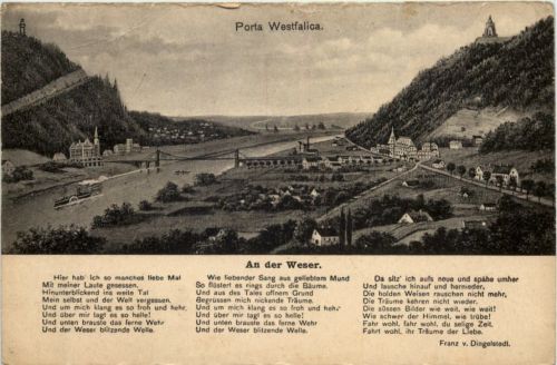 Porta Westfalica, An der Weser