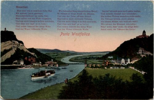 Porta Westfalica, Weserlied
