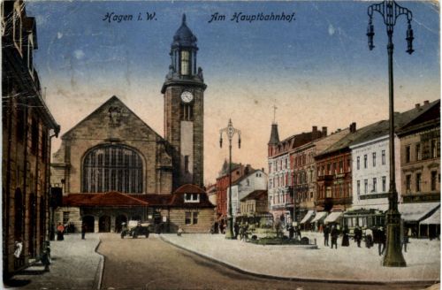 Hagen, Am Hauptbahnhof