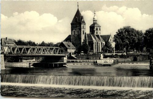 Hameln a d Weser, Weserbrücke und Münster