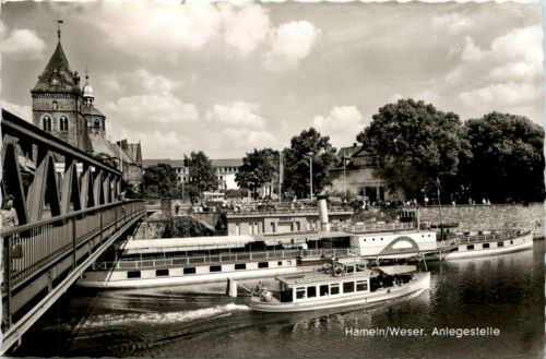 Hameln a d Weser, Anlegestelle