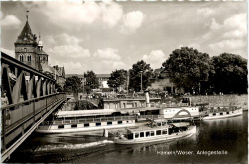 Hameln a d Weser, Anlegestelle