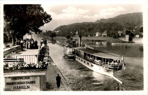 Oberweser-Fahrgastschiffahrt zw. Hann-Münden und Hameln