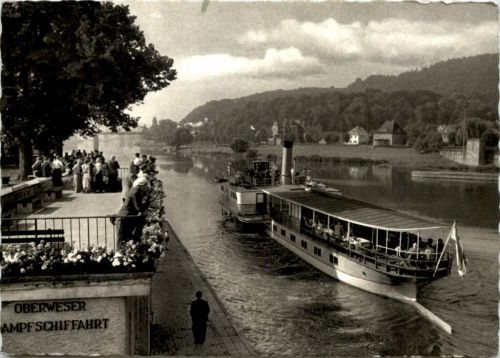 Hameln, Abfahrt zur Oberweser