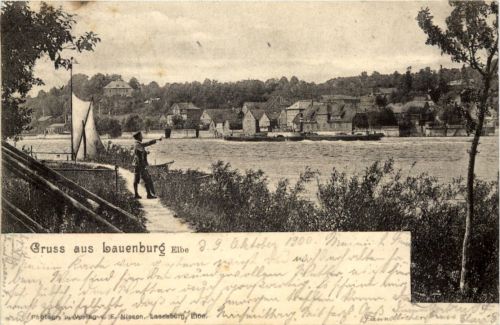 Gruss aus Lauenberg Elbe