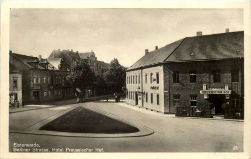 Elsterwerda - Berliner Strasse - Hotel Preussischer Hof
