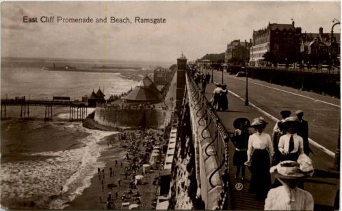 Ramsgate - East Cliff Promenade and Beach