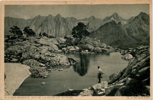 Espot - Paisage des de la Regio de Ratera