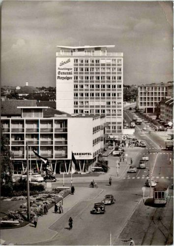Reutlingen, Parkhotel mit Hochhaus
