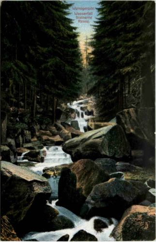 Wernigerode, Wasserfall Steinerne Renne