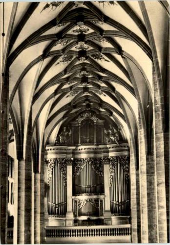 Freiberg, Dom, Silbermannorgel