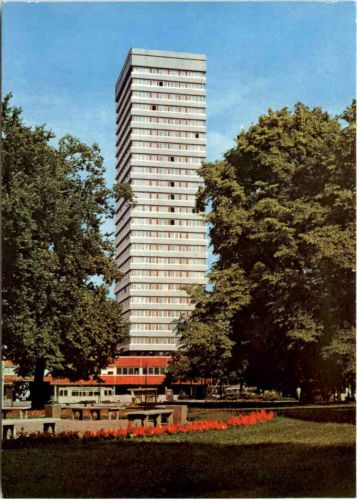 Frankfurt Oder, Hochhaus am Platz der Republik
