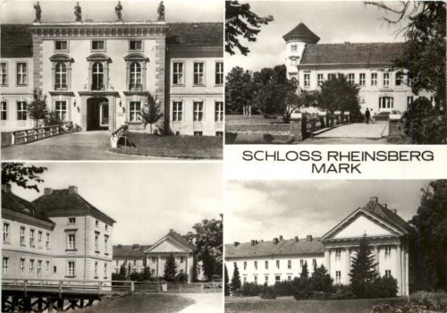 Rheinsberg (Mark), Schloss, div. Bilder