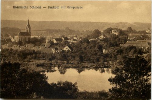 Märkische Schweiz, Buckow mit Griepensee